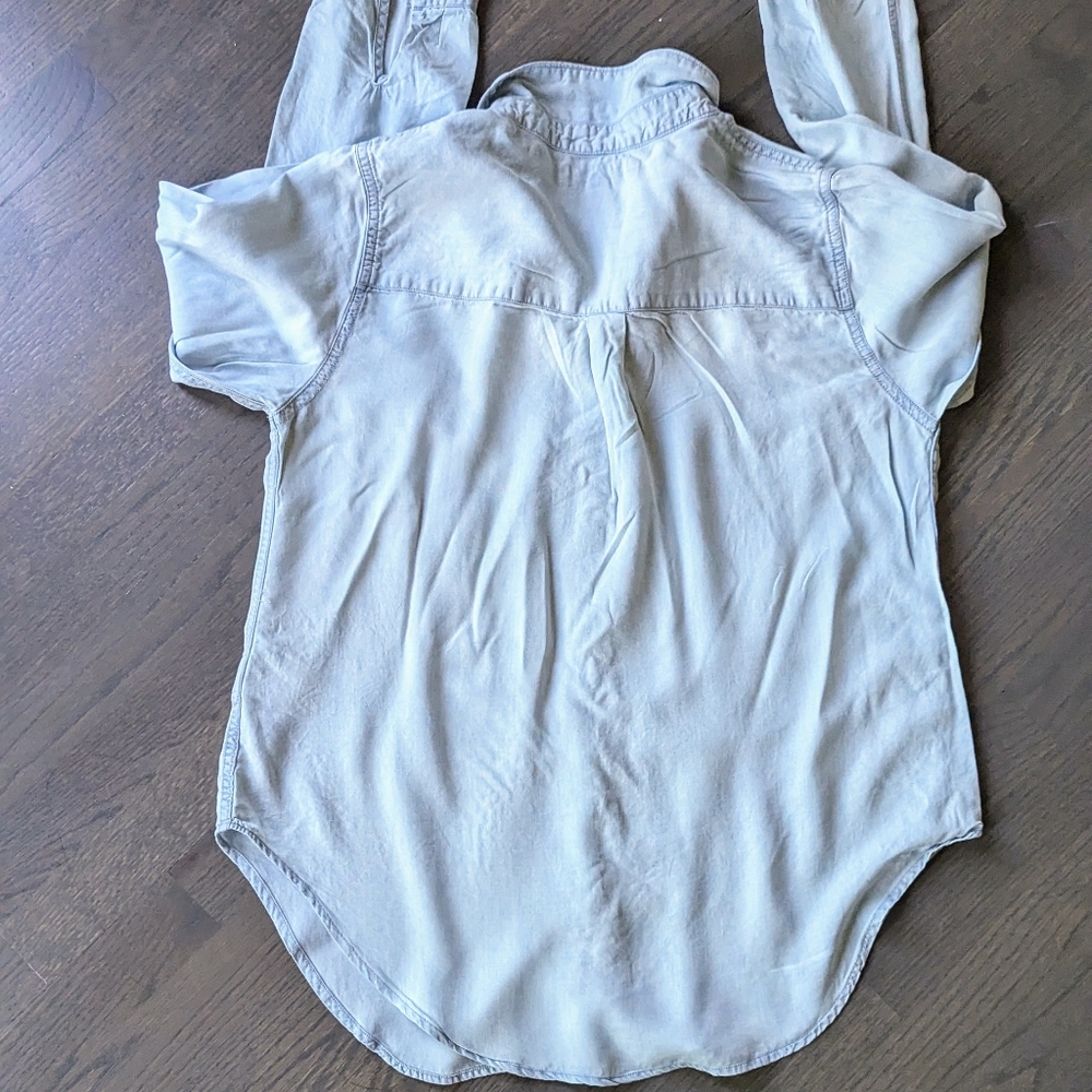 Thread + Supply Women's Button Down Denim Shirt, … - image 7